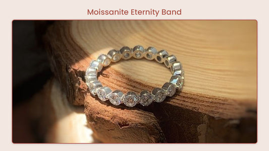 Moissanite Eternity Band Perfect Choice for Special Occasions