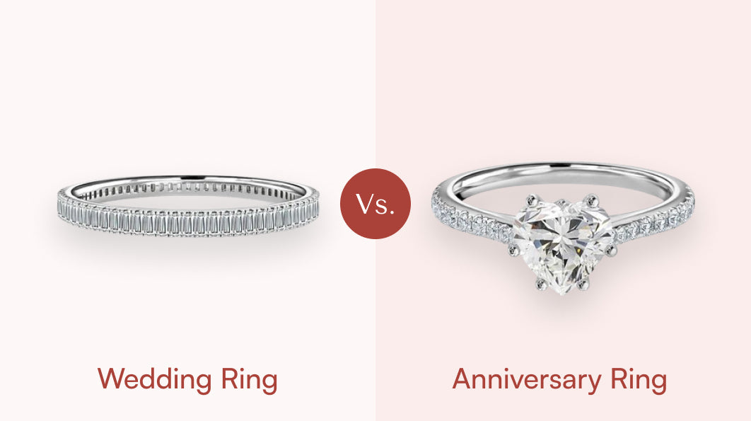 Understanding the Differences: Wedding Rings vs Anniversary Rings