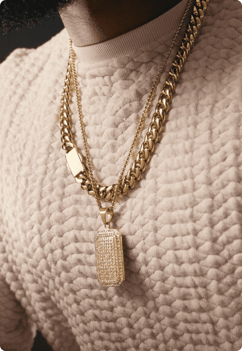 Hip Hop Moissanite Jewelry