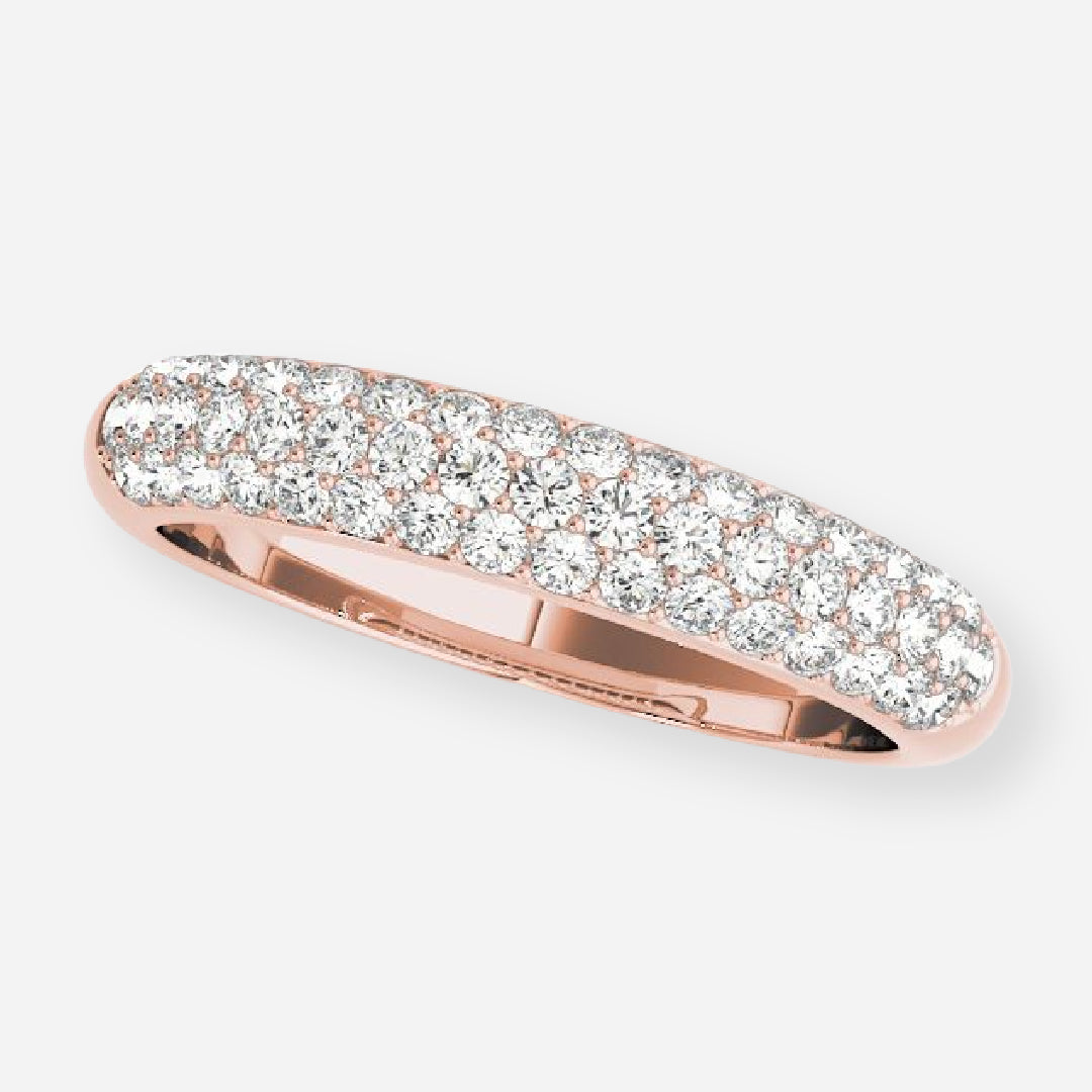 Fiora Moissanite Anniversary Band