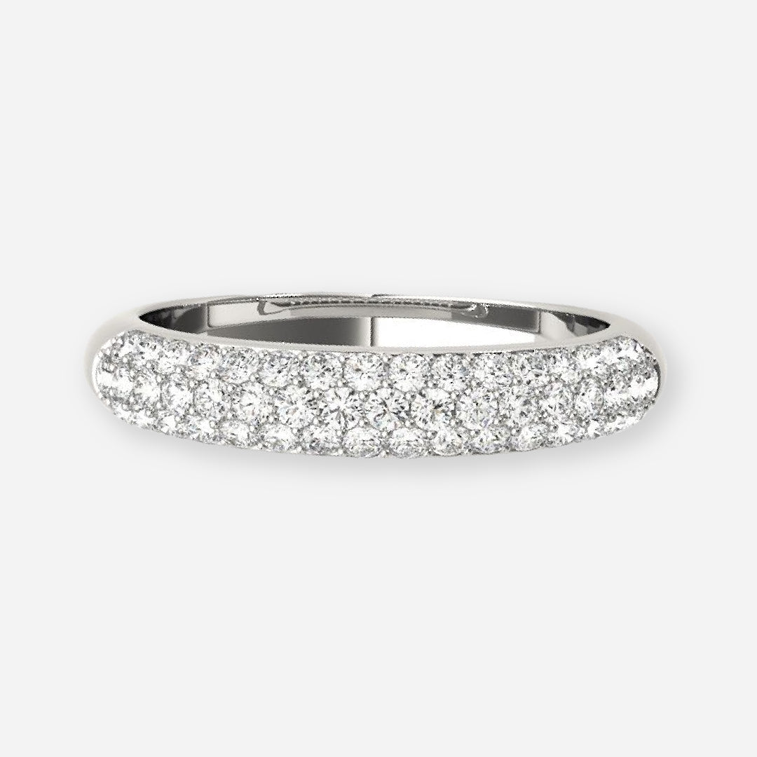 Fiora Moissanite Anniversary Band