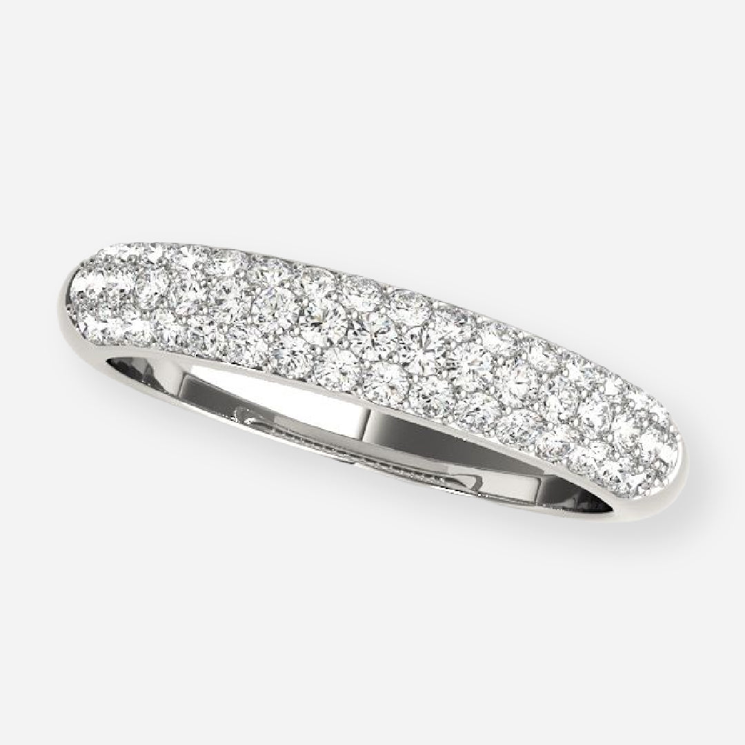 Fiora Moissanite Anniversary Band