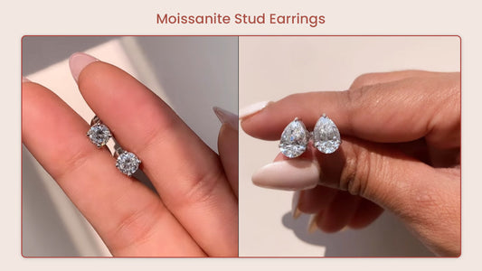 Choose the Best Moissanite Stud Earrings for Daily Wear