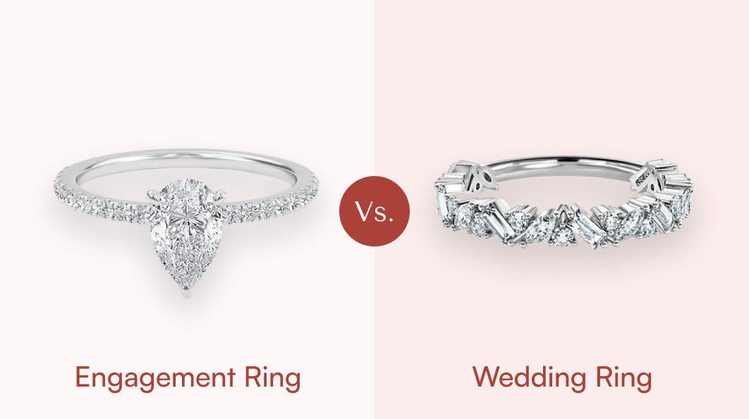 What's The Differences Between Engagement Rings and Wedding Rings?