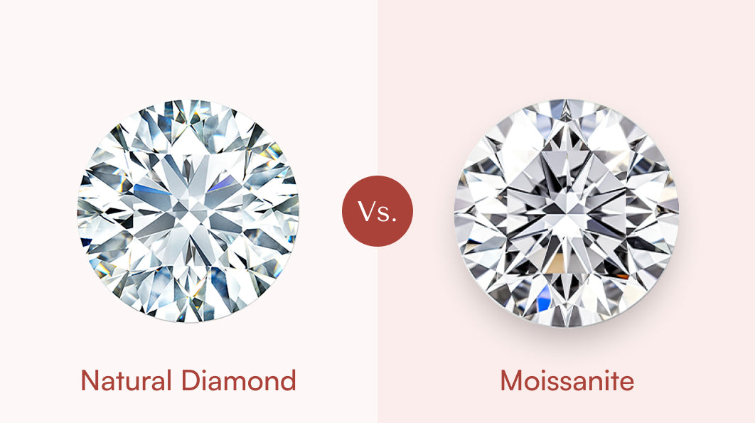 Natural Diamond vs. Moissanite: What's the Difference & Which is Better?