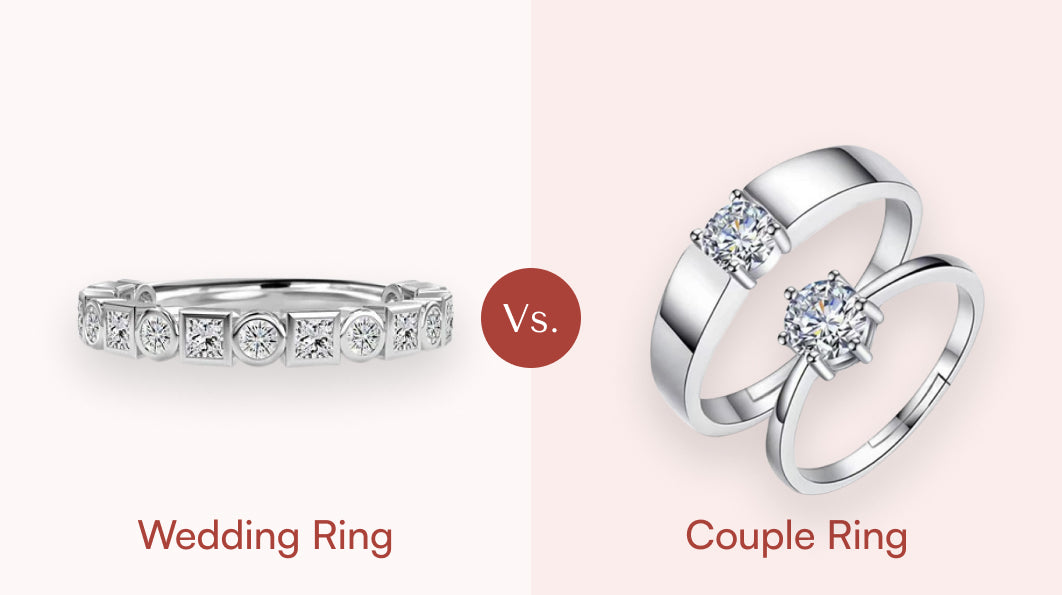 Wedding Ring vs Couple ring: How Do They Differ?