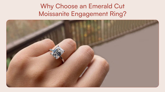 Why Choose an Emerald Cut Moissanite Engagement Ring