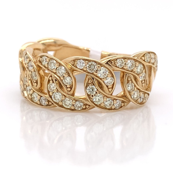 1.50Ct Cuban Moissanite Ring