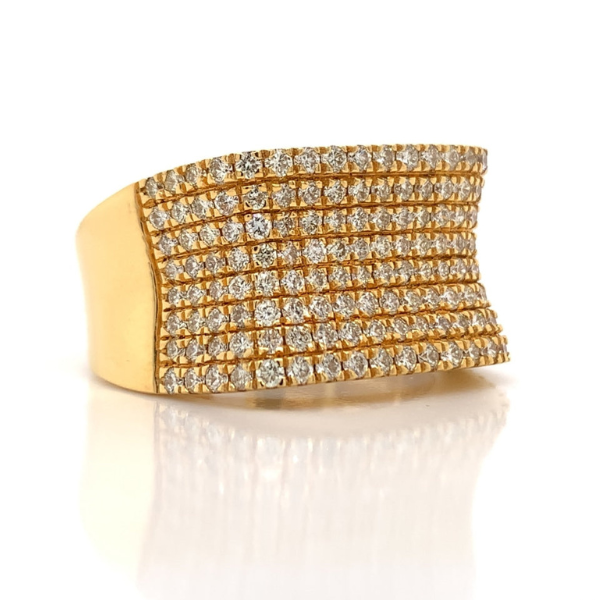 1.87Ct Moissanite Pave RIng