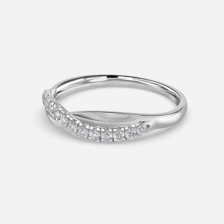 Nerina Moissanite Stackable Ring