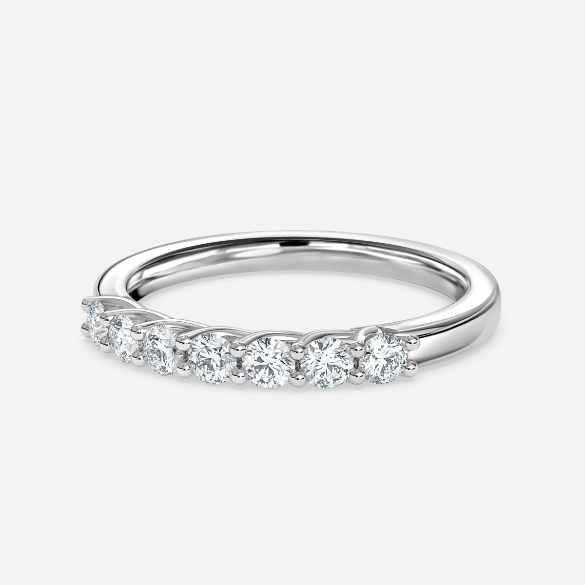 Serene Moissanite Wedding Ring