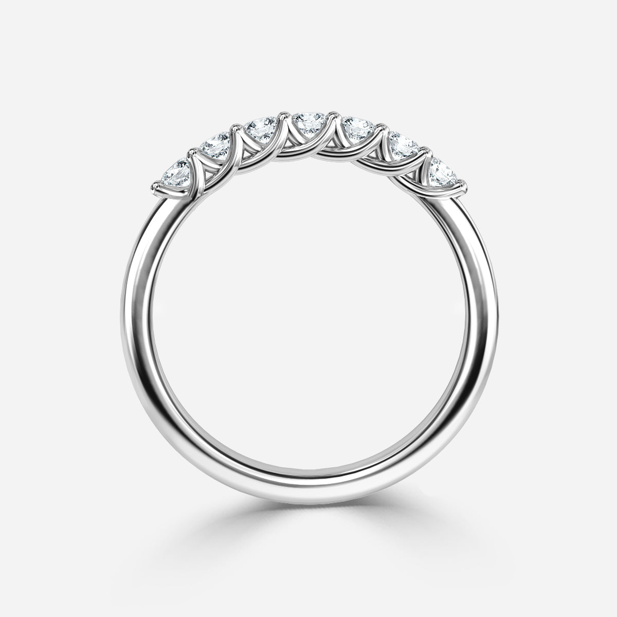 Serene Moissanite Wedding Ring