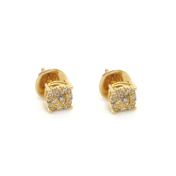 0.33Ct Round Moissanite Earrings