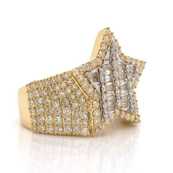 2.00Ct Moissanite Star Ring
