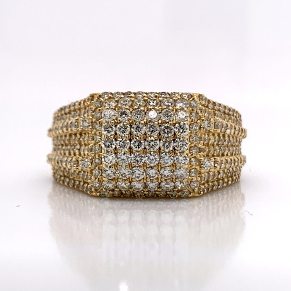 2.32Ct Moissanite Micro Pave RIng