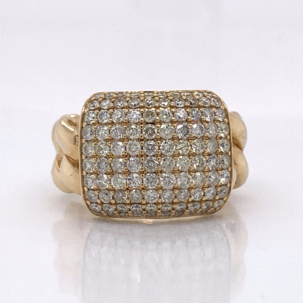 2.75Ct Cuban Moissanite RIng