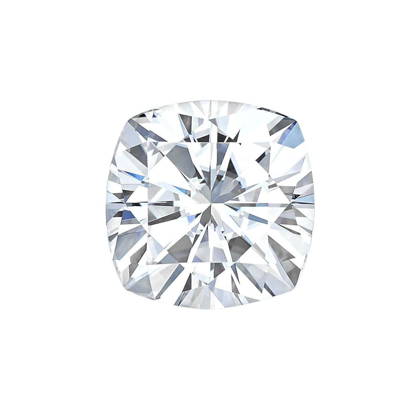 Cushion Cut Certified Moissanite