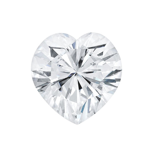 Heart Cut Certified Moissanite