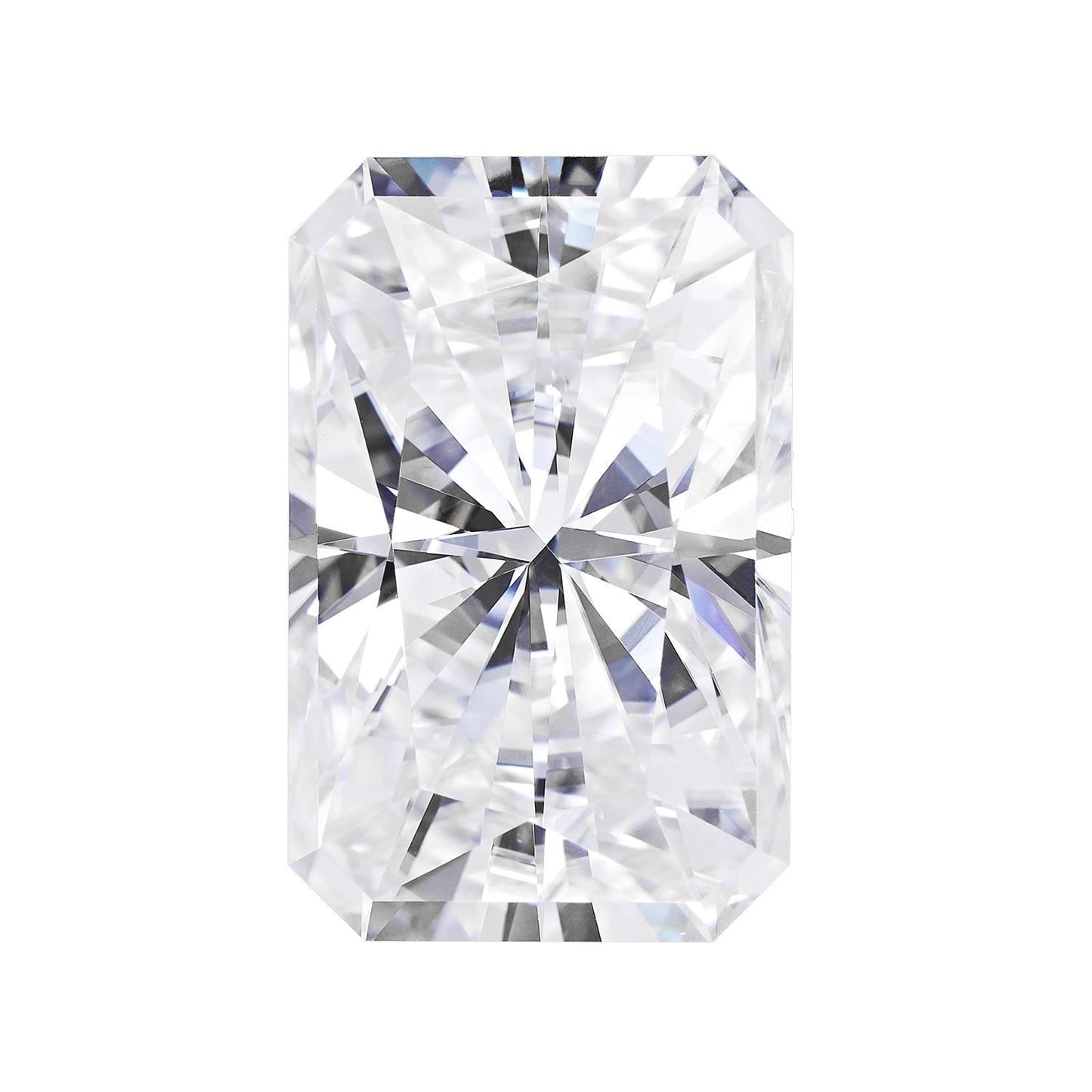 Radiant Cut Certified Moissanite