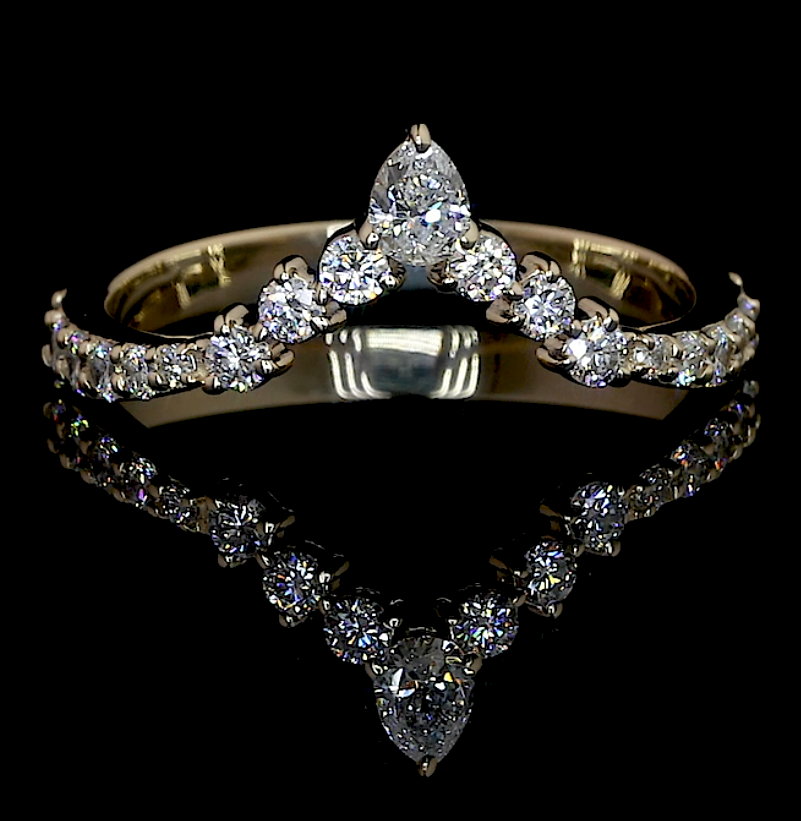 Celia Moissanite Stackable Ring