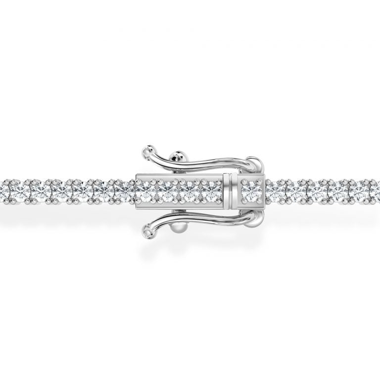 Round Brilliant Cut Moissanite Tennis Bracelet