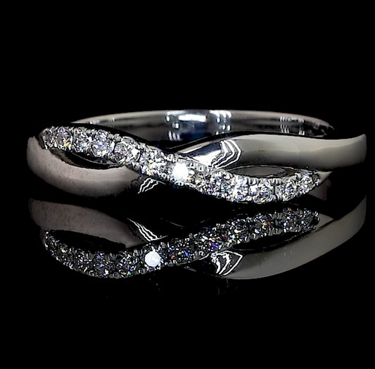Nerina Moissanite Stackable Ring