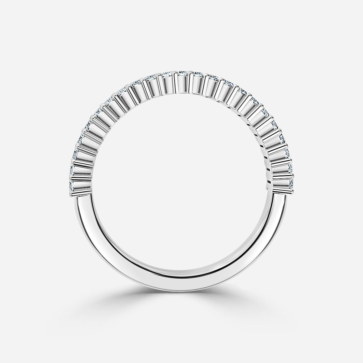 Elara Moissnaite Anniversary Wedding Ring