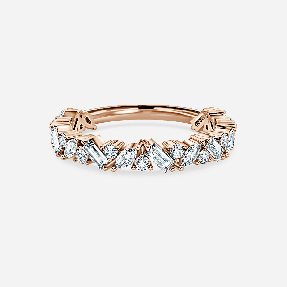 Cara Stackable Moissanite Wedding Ring