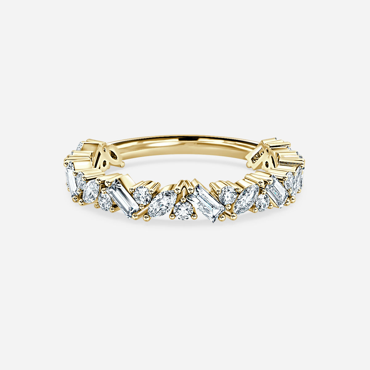 Cara Stackable Moissanite Wedding Ring