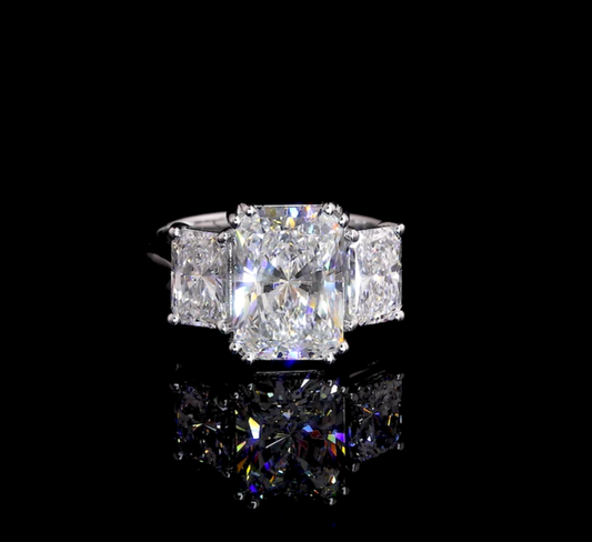 Jessamine Moissanite Engagement Ring