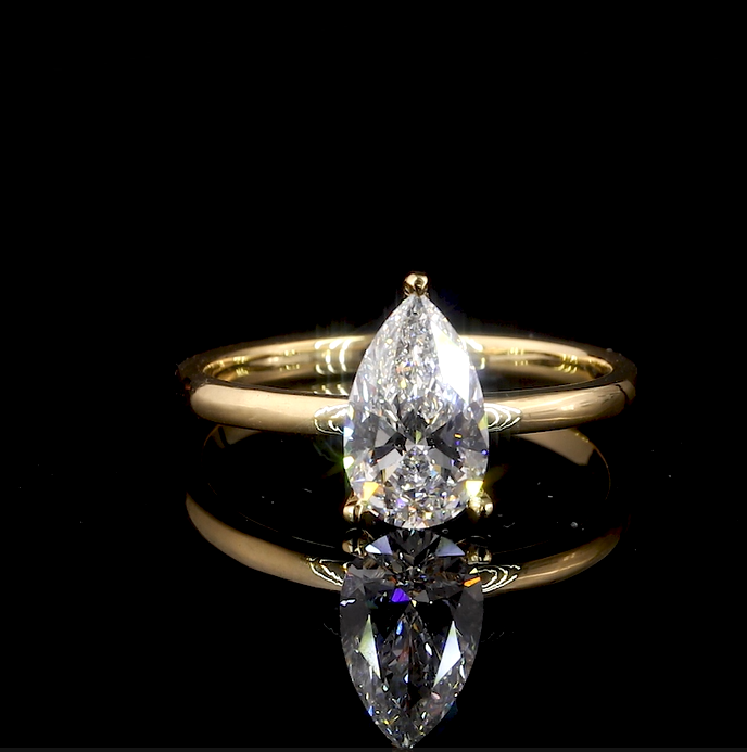 Katherine Pear Engagement Ring