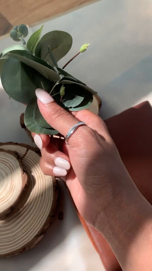 Nerina Moissanite Stackable Ring