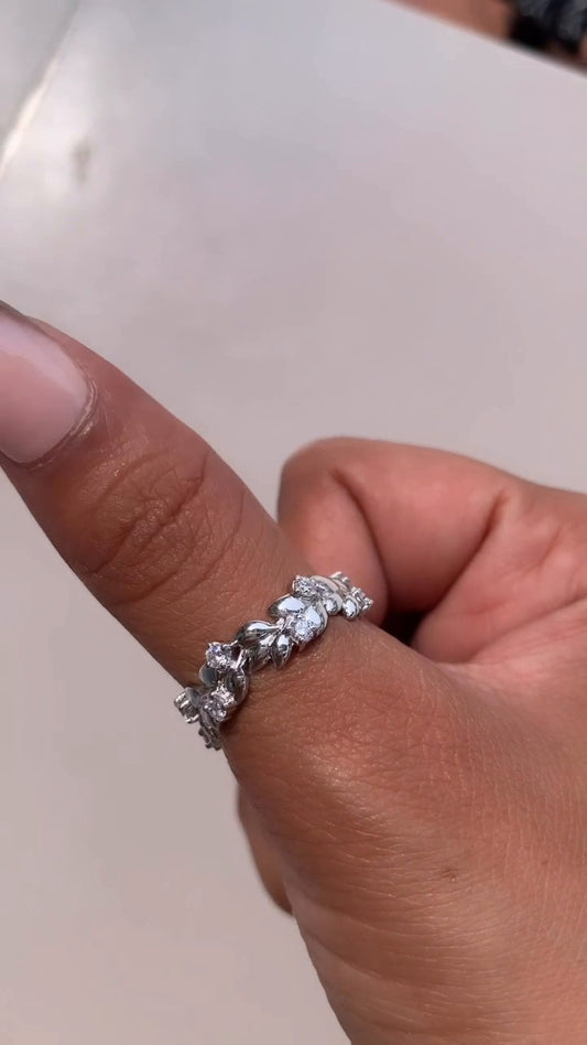 Piper Moissanite Wedding Ring