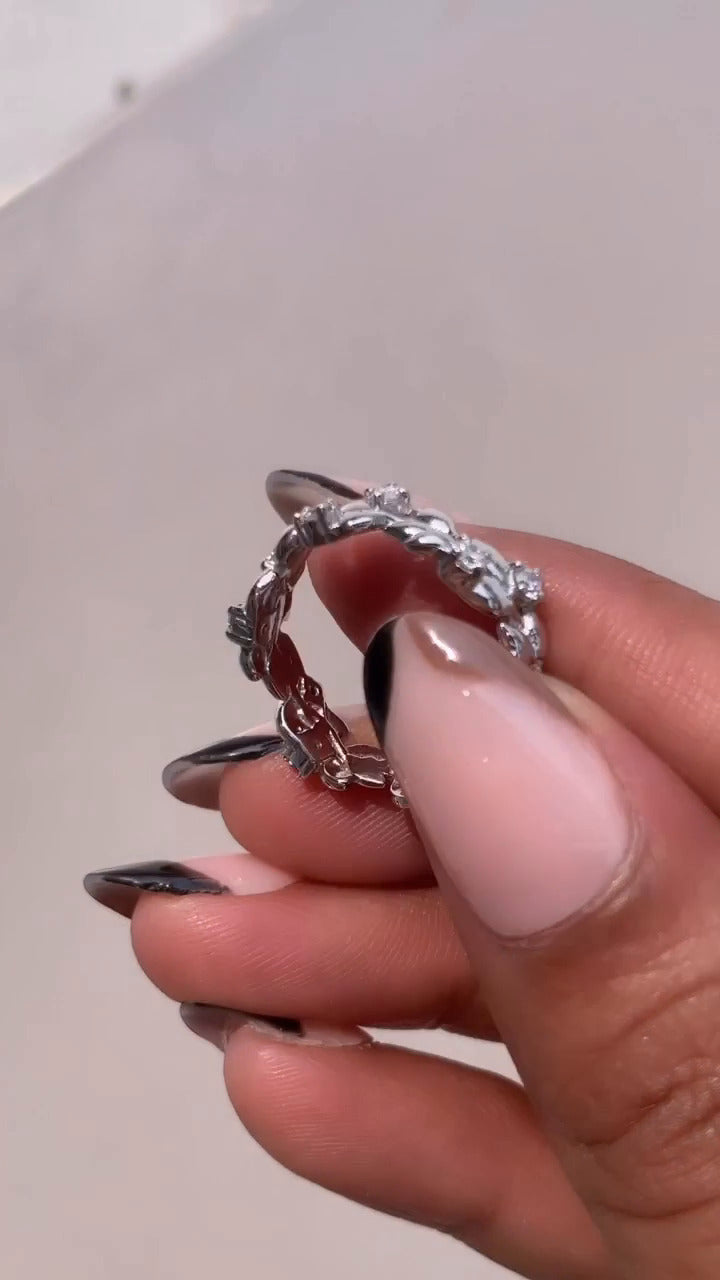 Piper Moissanite Wedding Ring