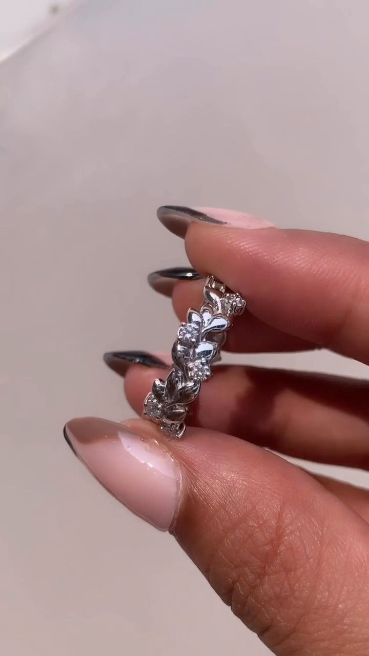 Piper Moissanite Wedding Ring