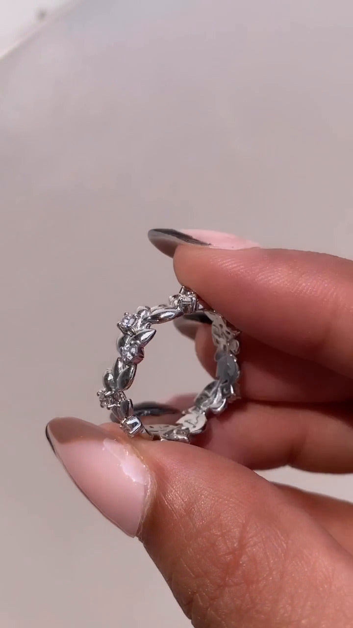 Piper Moissanite Wedding Ring