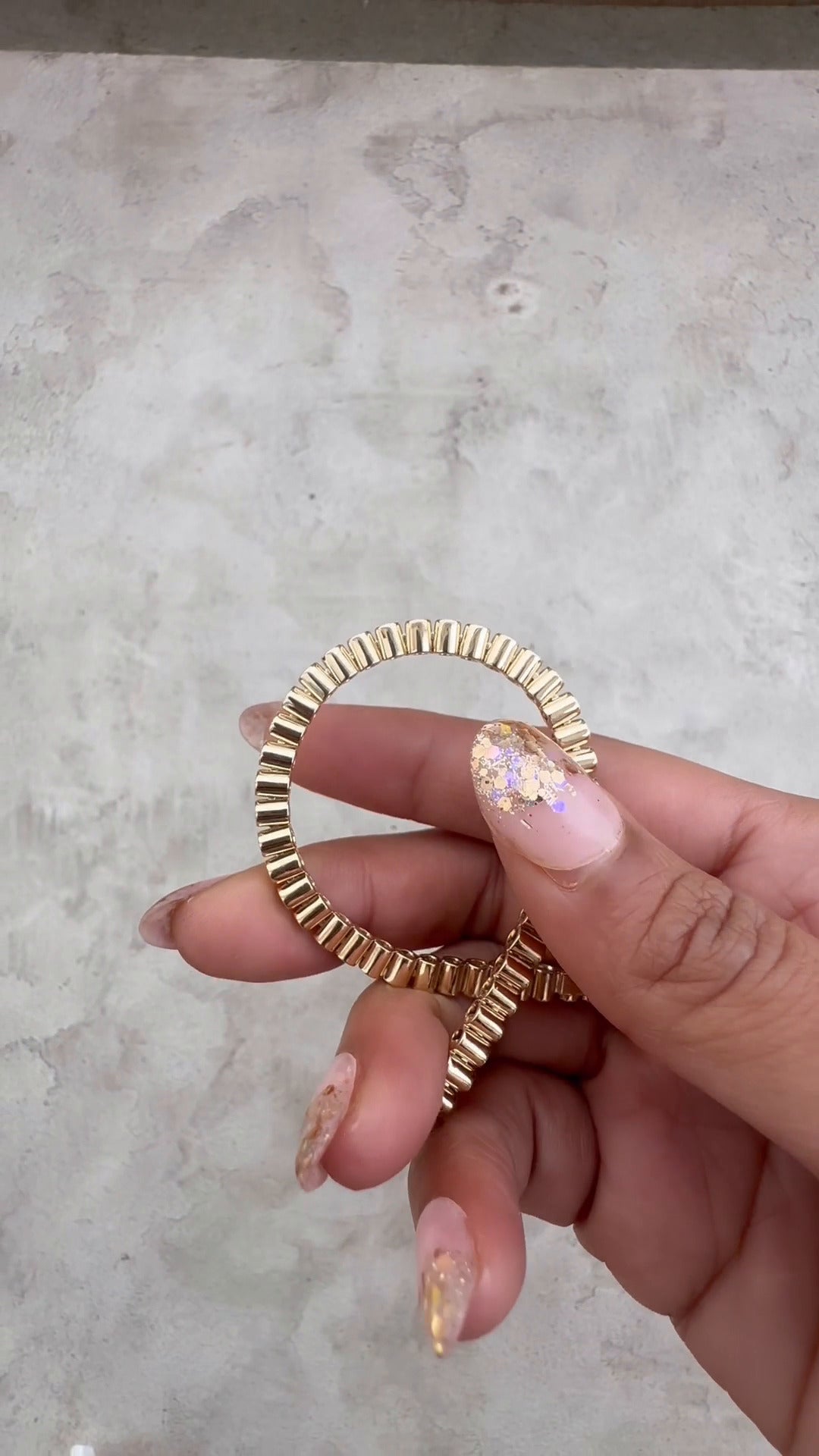 Round Brilliant Moissanite Tennis Bezel Set Bracelet