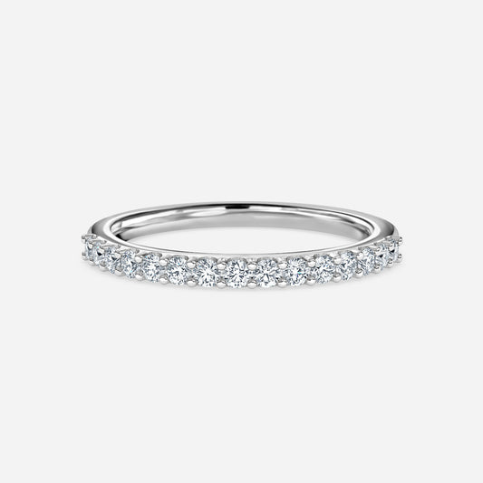 Saga Moissnaite Anniversary Wedding Ring