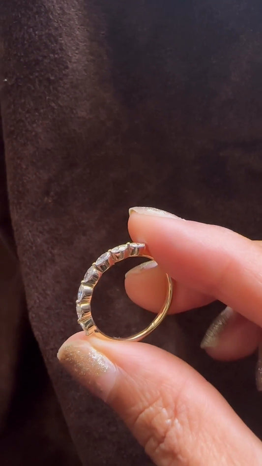 Yra Moissanite Stackable Ring