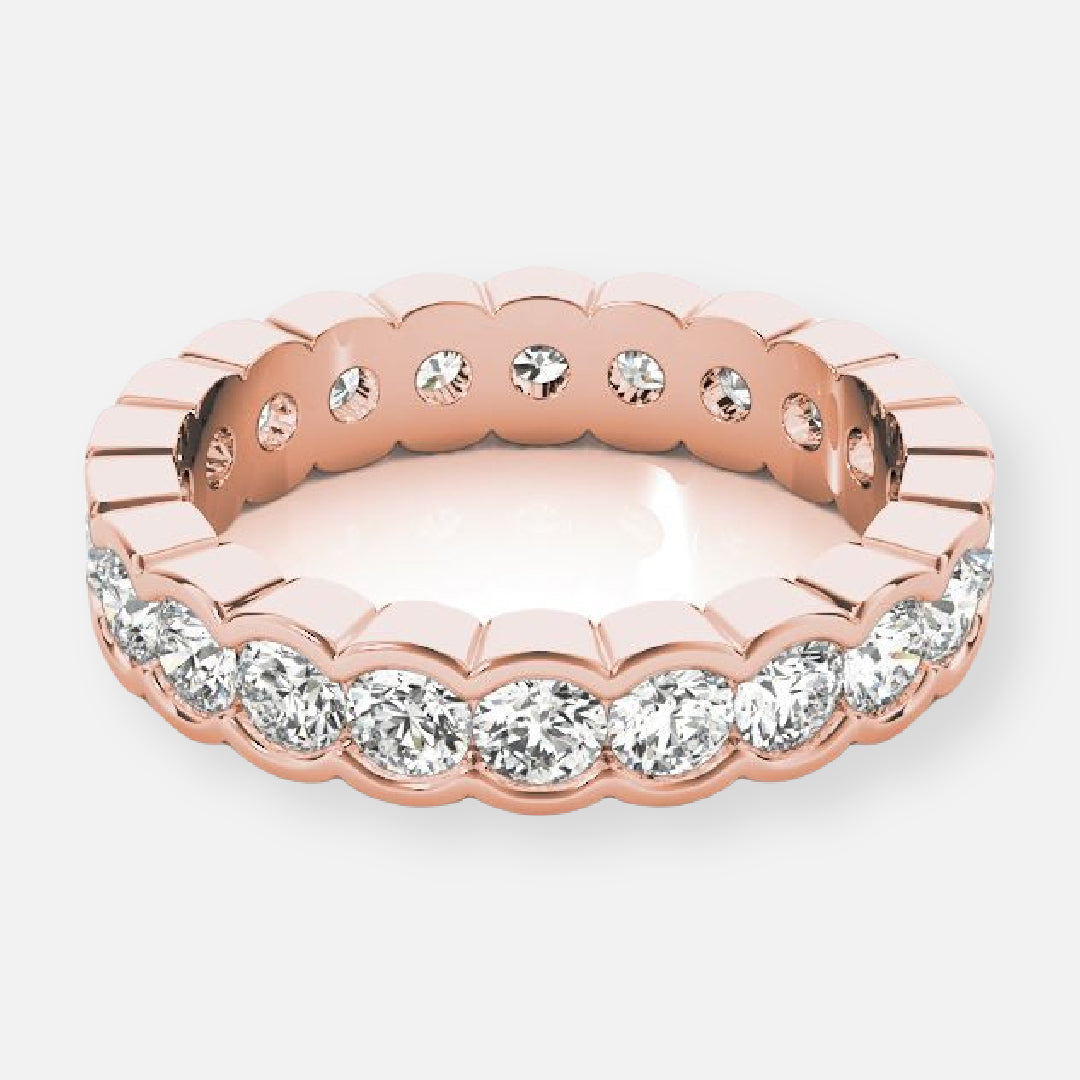 Hubli Moissanite Eternity Band