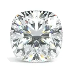 Moissanite Cushion Cut Engagement Ring