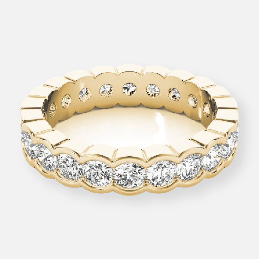 Hubli Moissanite Eternity Band