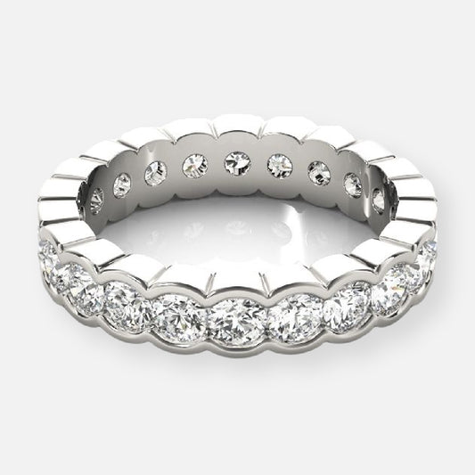 Hubli Moissanite Eternity Band