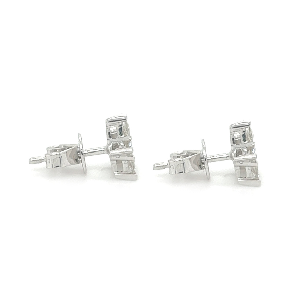 0.55Ct Small Moissanite Earrings