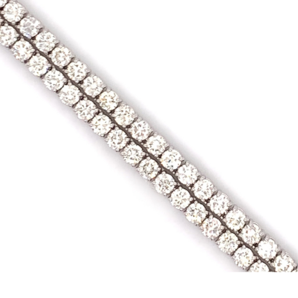 2.3 mm Moissanite Iced Out Tennis Chain