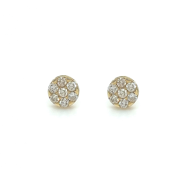 0.50Ct Moissanite Stud Earrings