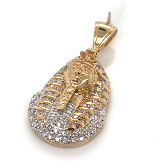 2.50 CT Moissanite Iced Out Pharaoh Pendant