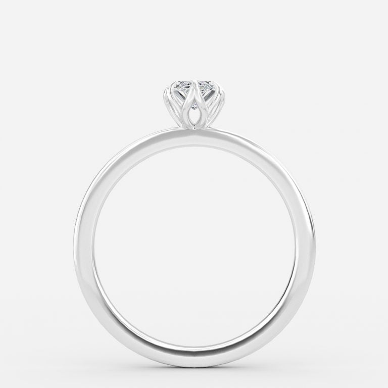 Samira Marquise Solitaire Moissanite Engagement Ring