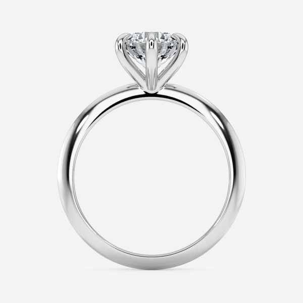 Cosima Round Solitaire Moissanite Engagement Ring