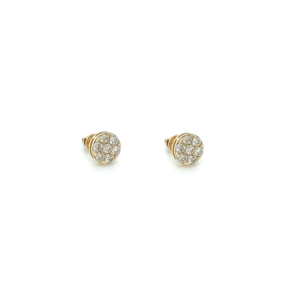 0.50Ct Moissanite Stud Earrings